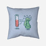 Overreacting-none removable cover throw pillow-Beware1984