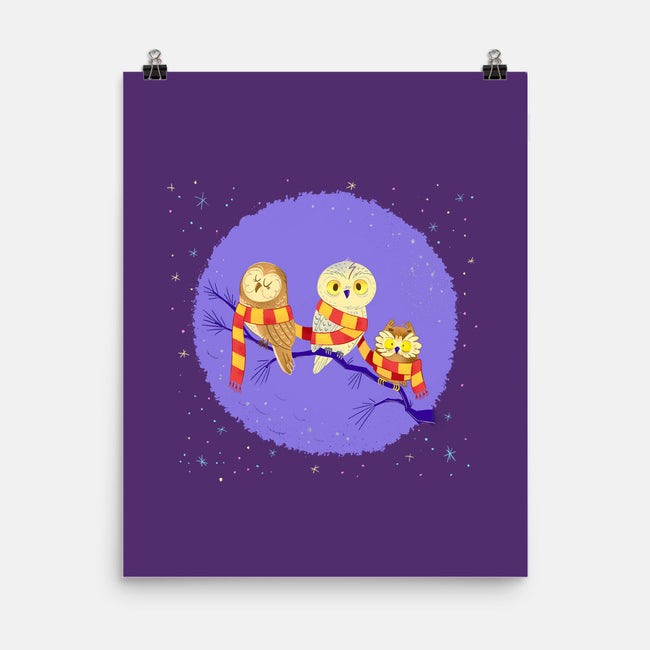 Owl Post-none matte poster-Miranda Dressler