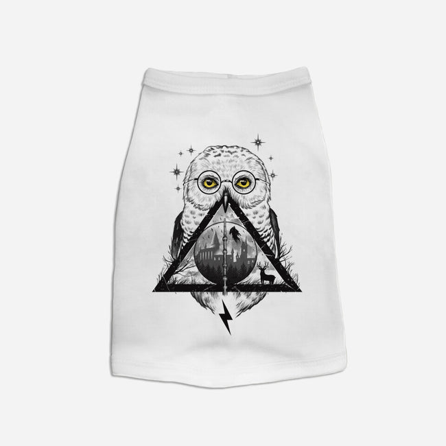 Owls and Wizardry-dog basic pet tank-vp021