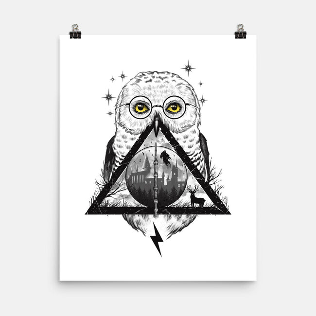 Owls and Wizardry-none matte poster-vp021