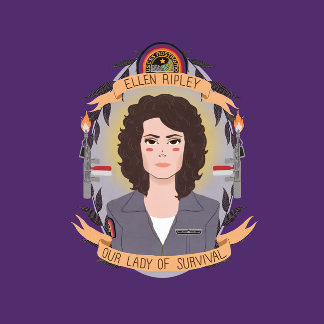 Our Lady of Survival-none glossy sticker-heymonster