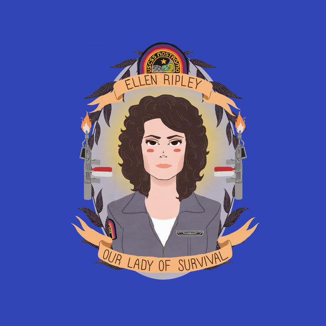 Our Lady of Survival-none stretched canvas-heymonster