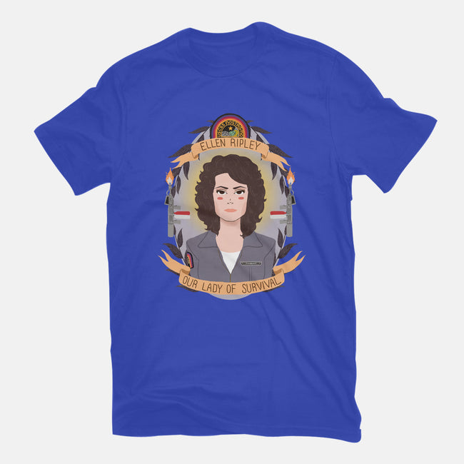 Our Lady of Survival-mens heavyweight tee-heymonster