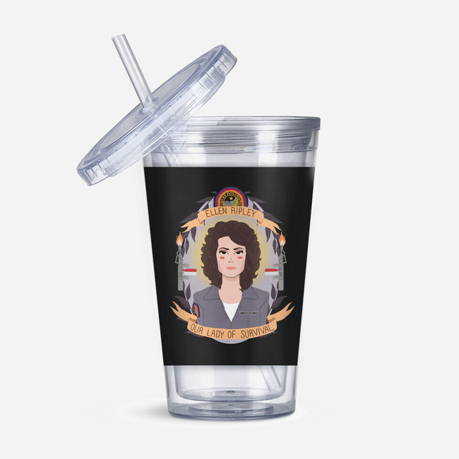 Our Lady of Survival-none acrylic tumbler drinkware-heymonster