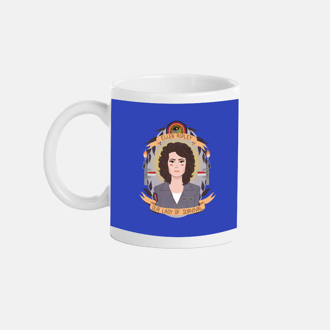 Our Lady of Survival-none glossy mug-heymonster