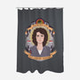 Our Lady of Survival-none polyester shower curtain-heymonster