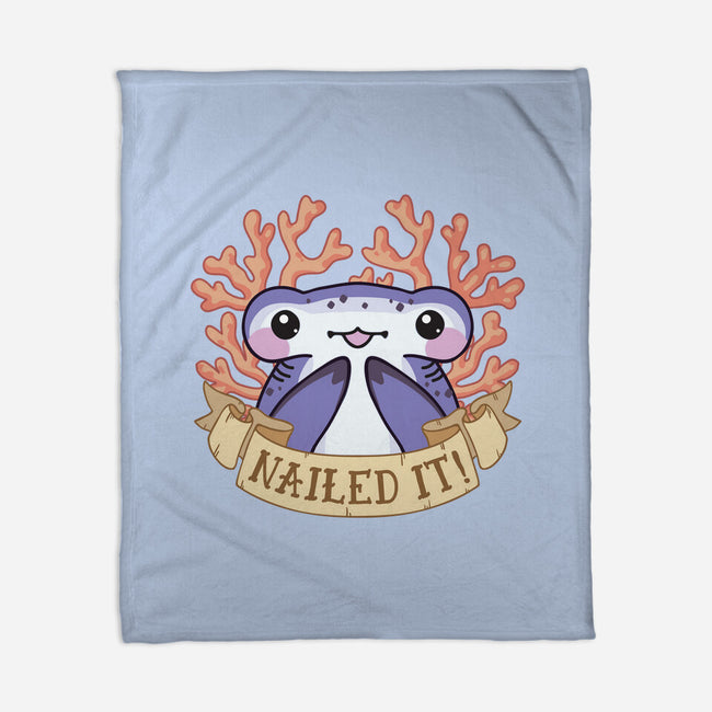 Nailed It-none fleece blanket-bytesizetreasure