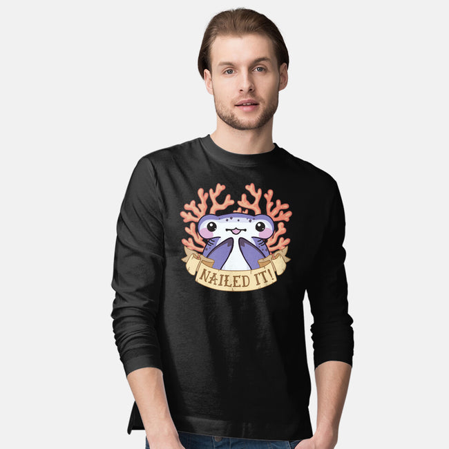 Nailed It-mens long sleeved tee-bytesizetreasure