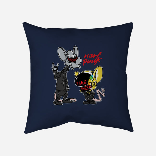 Narf Punk-none removable cover throw pillow-Italiux