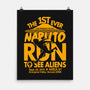 Naruto Run for Aliens-none matte poster-Boggs Nicolas