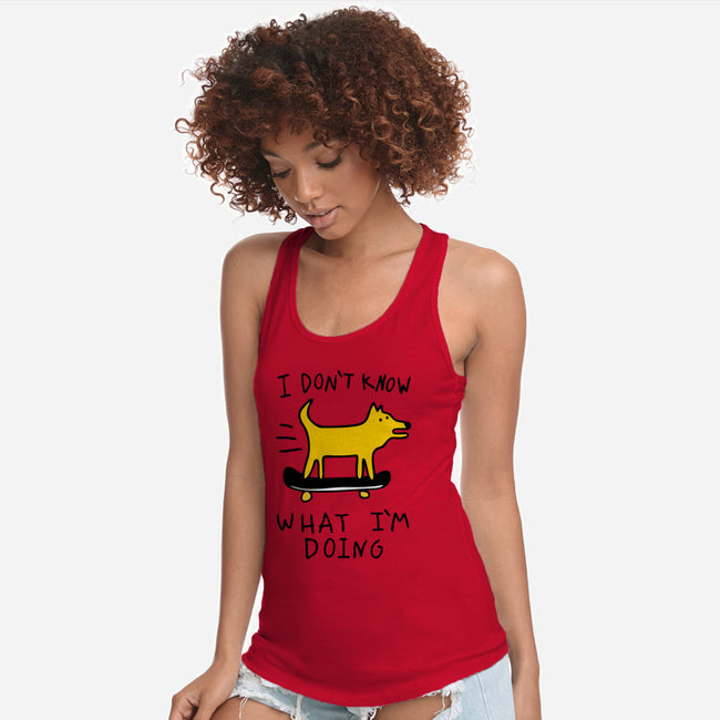 National Mutt Day-womens racerback tank-bakhus