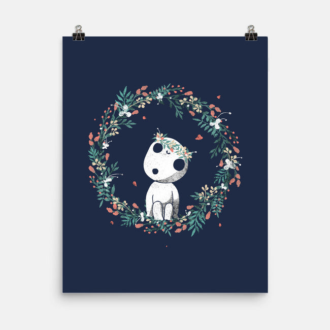 Nature Circle-none matte poster-ManuelDA