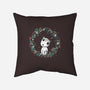 Nature Circle-none non-removable cover w insert throw pillow-ManuelDA