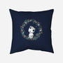 Nature Circle-none non-removable cover w insert throw pillow-ManuelDA