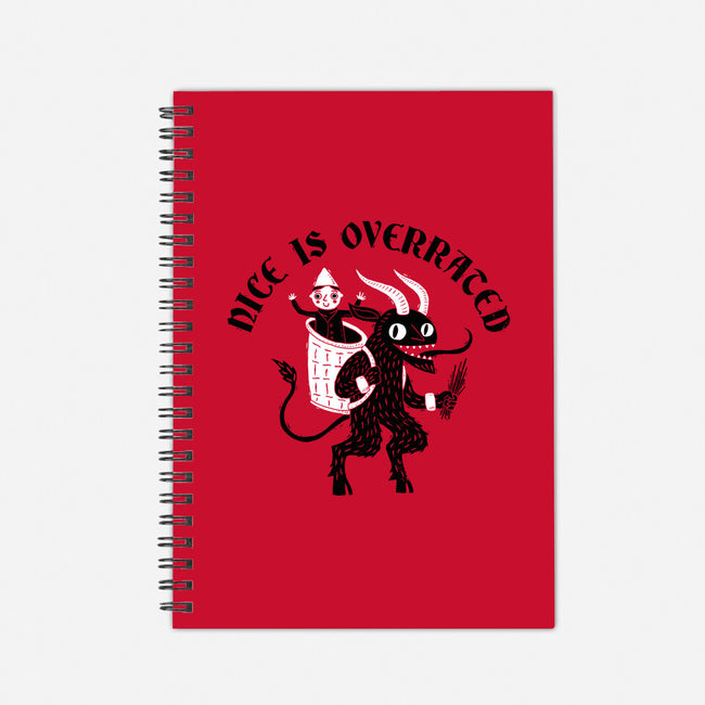 Naughty Is Better-none dot grid notebook-DinoMike