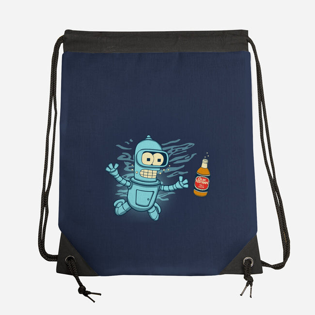 Nebeermind-none drawstring bag-Melonseta