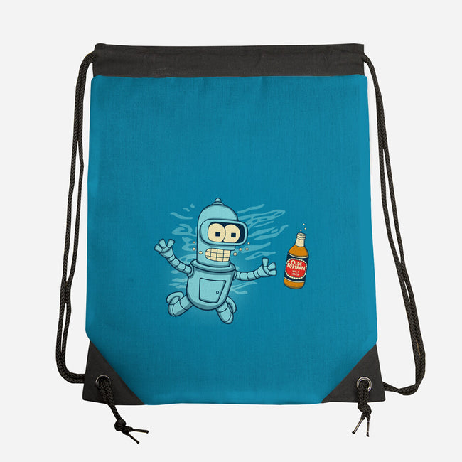 Nebeermind-none drawstring bag-Melonseta