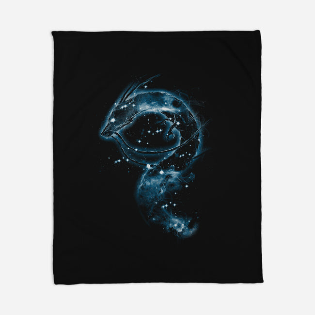 Nebula Haku-none fleece blanket-kharmazero