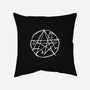 Necronomicon-none removable cover w insert throw pillow-Abigail Larson