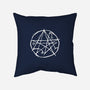 Necronomicon-none removable cover w insert throw pillow-Abigail Larson