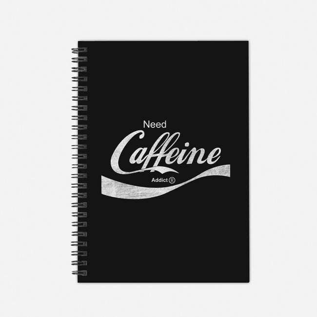 Need Caffeine-none dot grid notebook-Melonseta