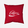 Need Caffeine-none removable cover w insert throw pillow-Melonseta