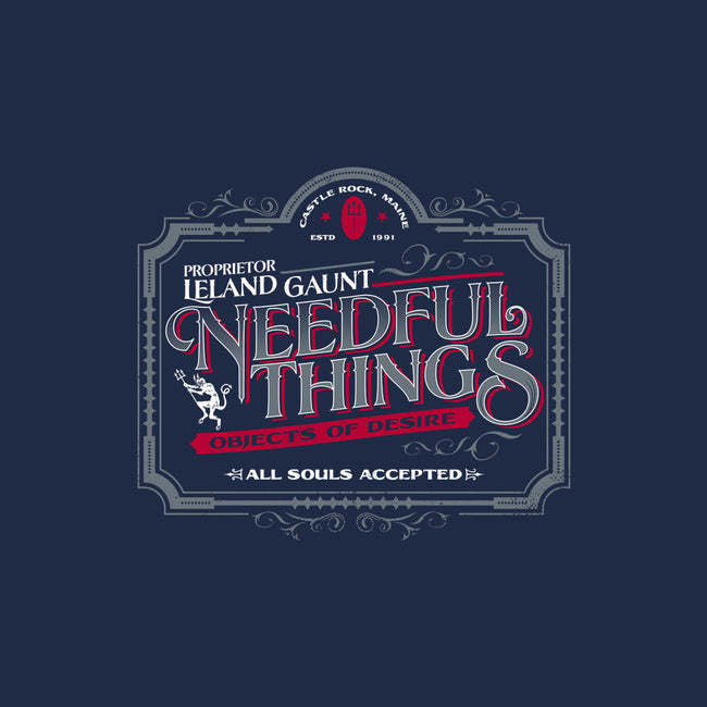 Needful Things-none removable cover w insert throw pillow-Nemons