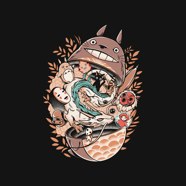 Neighbor Matryoshka-womens v-neck tee-ilustrata