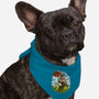 Neighbor With a Parasol-dog bandana pet collar-Ste7en Lefcourt