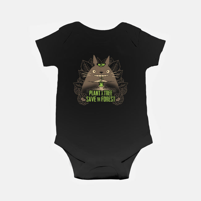 Neighborly Conservationist-baby basic onesie-yumie