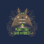 Neighborly Conservationist-none removable cover w insert throw pillow-yumie