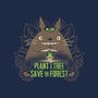 Neighborly Conservationist-none stretched canvas-yumie