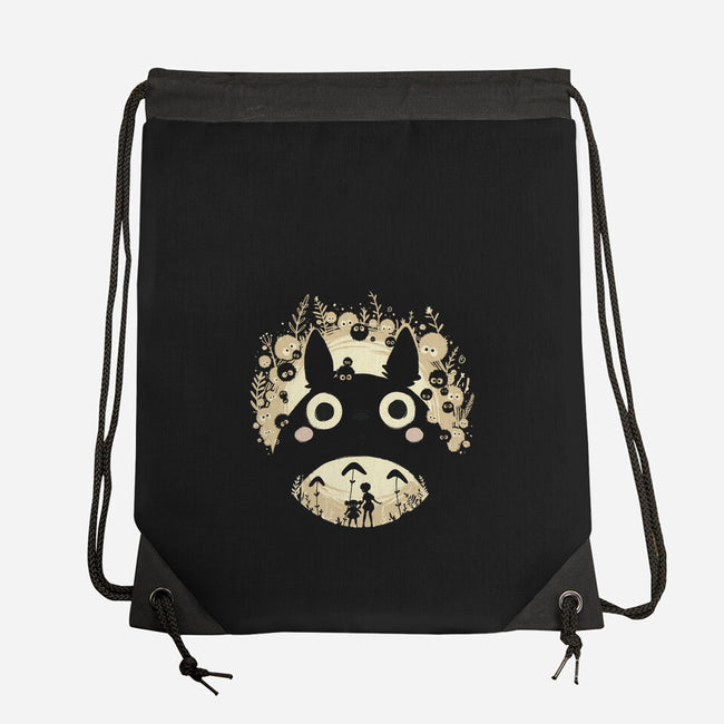Neighbor's Dream-none drawstring bag-Harantula