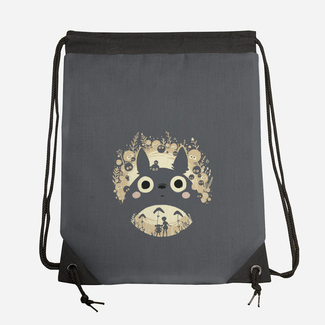 Neighbor's Dream-none drawstring bag-Harantula