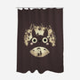 Neighbor's Dream-none polyester shower curtain-Harantula