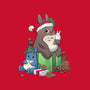 Neighbourly Christmas-none drawstring bag-DoOomcat
