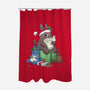 Neighbourly Christmas-none polyester shower curtain-DoOomcat