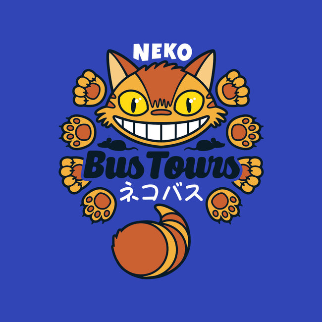 Neko Bus-none removable cover w insert throw pillow-adho1982