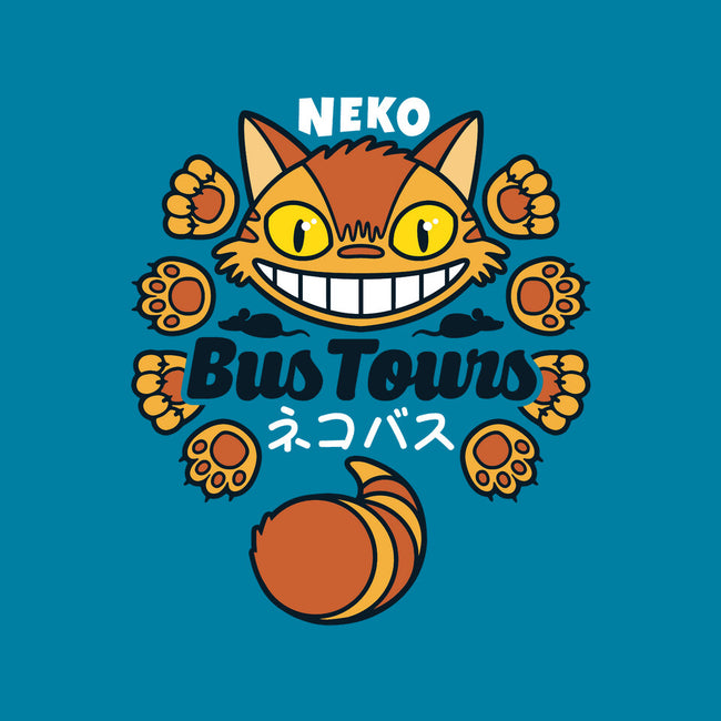 Neko Bus-none glossy sticker-adho1982