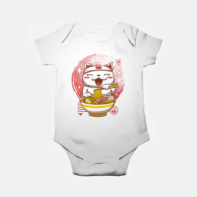 Neko Ramen-baby basic onesie-vp021