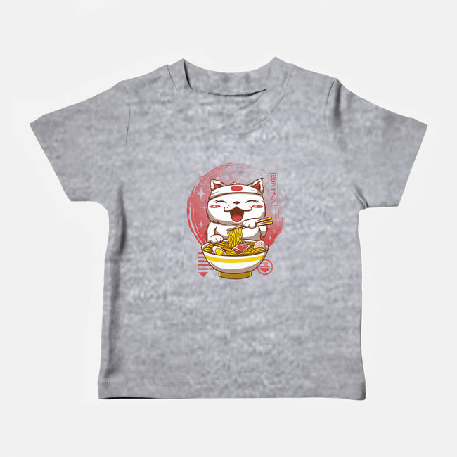 Neko Ramen-baby basic tee-vp021