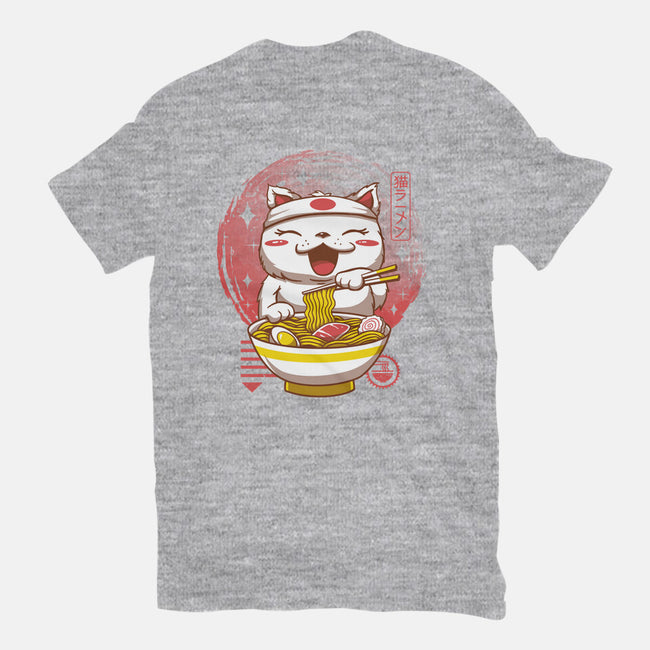 Neko Ramen-womens fitted tee-vp021