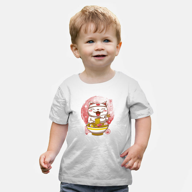 Neko Ramen-baby basic tee-vp021