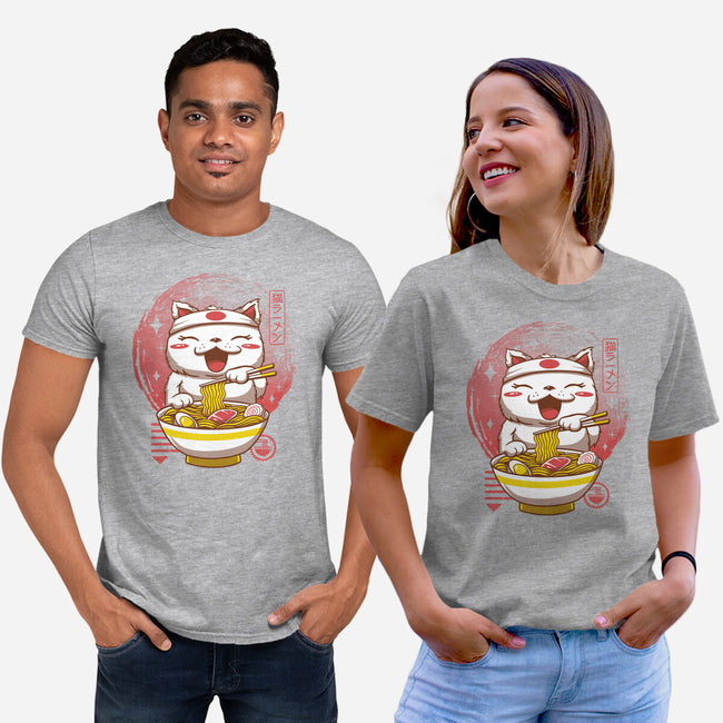 Neko Ramen-unisex basic tee-vp021