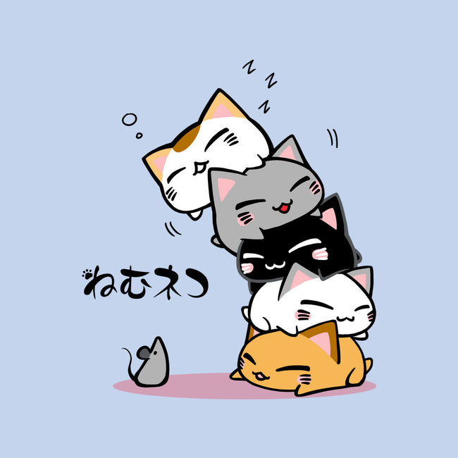 Neko Uh-oh-none removable cover w insert throw pillow-JAZZCOLA