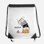 Neko Uh-oh-none drawstring bag-JAZZCOLA