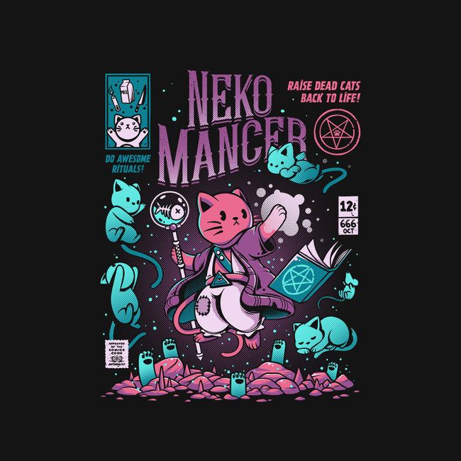 Nekomancer-womens v-neck tee-ilustrata