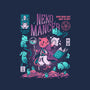 Nekomancer-none non-removable cover w insert throw pillow-ilustrata
