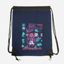 Nekomancer-none drawstring bag-ilustrata