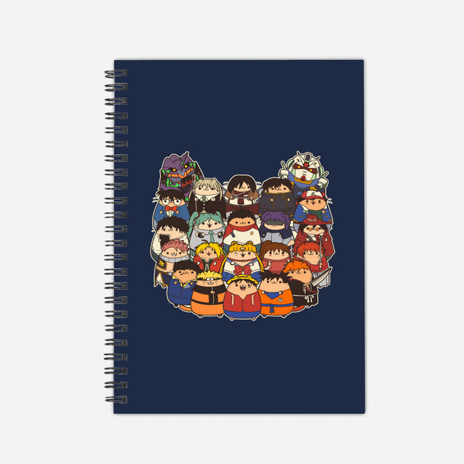 Nekonime-none dot grid notebook-batang 9tees